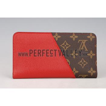 Louis Vuitton Monogram Kimono Wallet Red 18926648