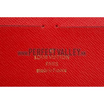 Louis Vuitton Monogram Kimono Wallet Red 18926648