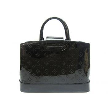 Louis Vuitton Monogram Vernis M4034N Black Large HandBags