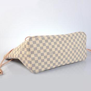 Quality Louis Vuitton Damier Canvas N51108 White Cross Body Bag Ladies