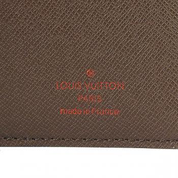 Louis Vuitton Damier Canvas N60017 Coffee Canvas Unisex Bag