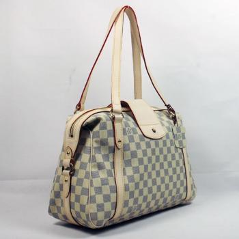 Replica Louis Vuitton Damier Canvas N52007 White Canvas Cross Body Bag