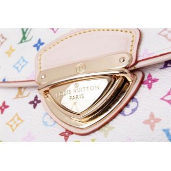 Louis Vuitton Monogram Multicolore M93736 Cow Leather Small Ladies Wallet