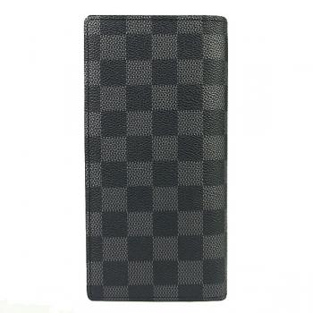 Louis Vuitton Damier Canvas N62665 Grey Small Mens Wallet