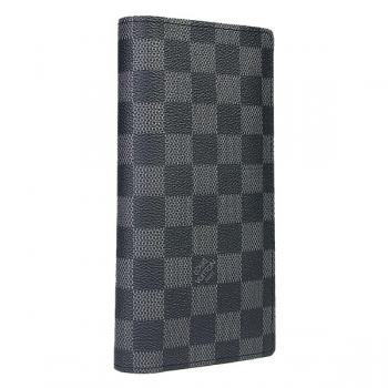 Louis Vuitton Damier Canvas N62665 Grey Small Mens Wallet