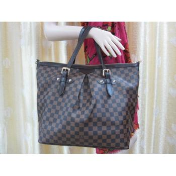 Louis Vuitton Damier Canvas N48215 Leather 2way Ladies