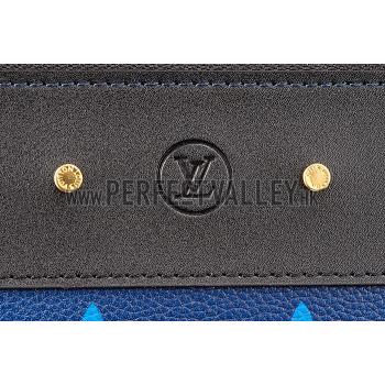 Louis Vuitton Monogram NoirBlue Zippy Wallet  18926652