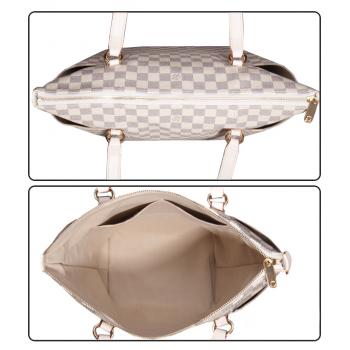 Louis Vuitton Damier Canvas N51261 White Canvas Ladies Bags