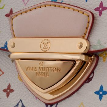 Louis Vuitton Monogram Multicolore M60280 White Small Wallet Replica