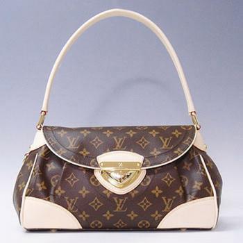 Quality Louis Vuitton Monogram Canvas M40121 Brown Large Cross Body Bag