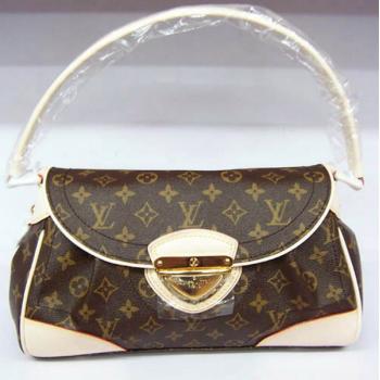 Quality Louis Vuitton Monogram Canvas M40121 Brown Large Cross Body Bag