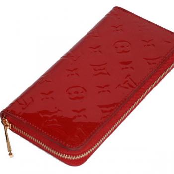 Louis Vuitton Monogram Vernis M93575 Red Small Wallet