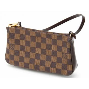 Louis Vuitton Damier Canvas N51983 Brown Small Ladies Bag