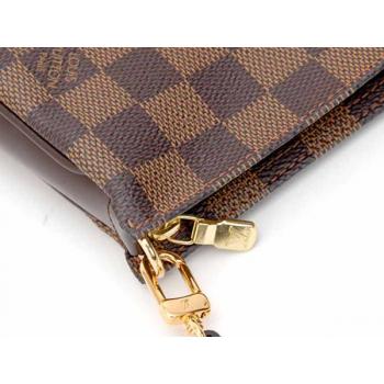 Louis Vuitton Damier Canvas N51983 Brown Small Ladies Bag