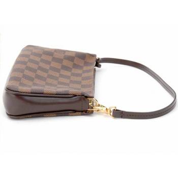 Louis Vuitton Damier Canvas N51983 Brown Small Ladies Bag