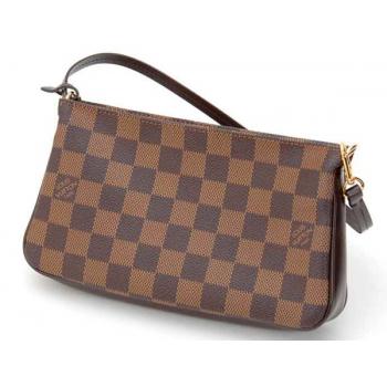 Louis Vuitton Damier Canvas N51983 Brown Small Ladies Bag