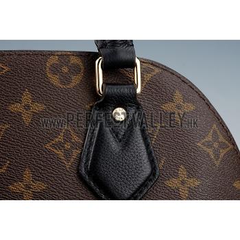 Louis Vuitton Monogram Alma B'n'B Black 18926645