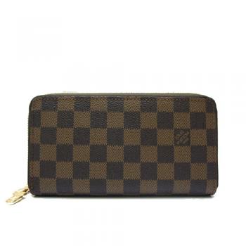 Replica Quality Louis Vuitton Damier Canvas N62732 Brown Canvas Small Wallet