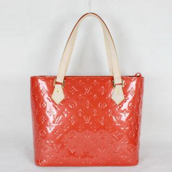 Louis Vuitton Monogram Vernis M91122 Orange Enamel Medium