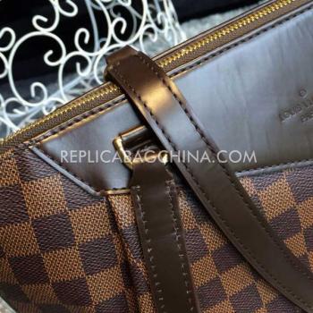 Louis Vuitton Calfskin Monogram Brown Handbag Replica HM08539