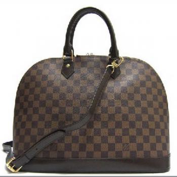 Cheap Louis Vuitton Damier Canvas N53150 Brown Canvas Medium HM08571