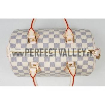 Cheap Louis Vuitton Damier Azur Speedy 25