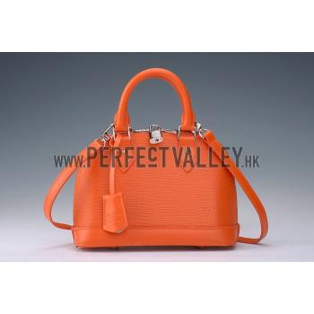 Louis Vuitton Alma PM Epi Learher Orange