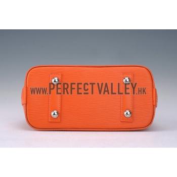 Louis Vuitton Alma PM Epi Learher Orange