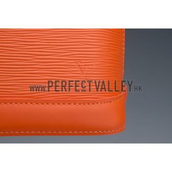 Louis Vuitton Alma PM Epi Learher Orange