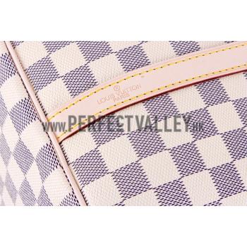 Louis Vuitton Damier Azur Speedy 35 with Shoulder Strap