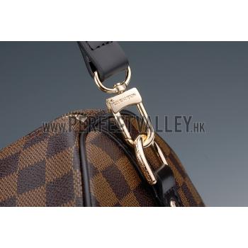 Replica Louis Vuitton Damier Speedy 35 with Shoulder Strap