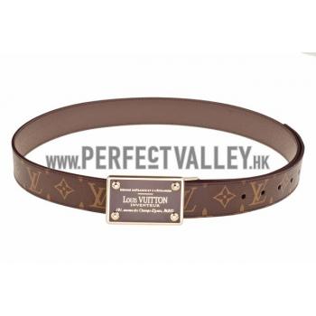 Cheap Louis Vuitton Inventeur Monogram Belt