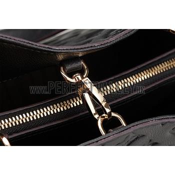 Louis Vuitton Montaigne Empreinte MM Black 607509 Replica