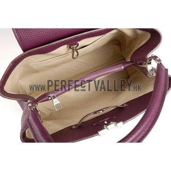 Louis Vuitton Capucines Purple