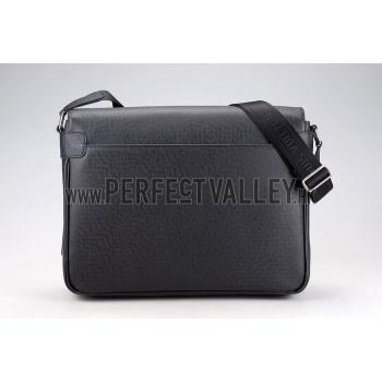 Louis Vuitton Roman MM Taiga Leather Black