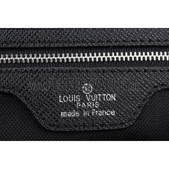 Louis Vuitton Roman MM Taiga Leather Black