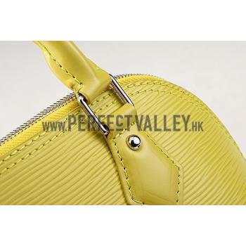 Louis Vuitton Alma BB Pistache Epi Leather  607505