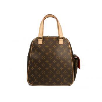 Louis Vuitton Monogram Canvas M51161 Cow Leather Small HandBags