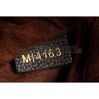 Louis Vuitton Monogram Kimono Shoulder Bag Black