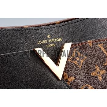 Louis Vuitton Monogram Kimono Shoulder Bag Black