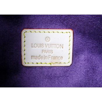 Louis Vuitton Monogram Vernis M91006 Purple Enamel Cross Body Bag Replica