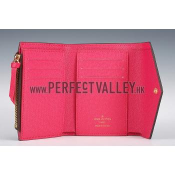 Cheap Louis Vuitton Monogram Canvas Compact Curieuse Wallet Fuchsia 18927000