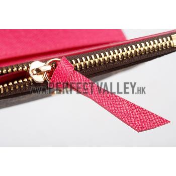 Cheap Louis Vuitton Monogram Canvas Compact Curieuse Wallet Fuchsia 18927000