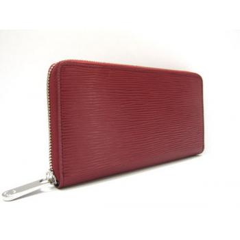 Louis Vuitton EPI Leather M6007M Red Leather Wallet