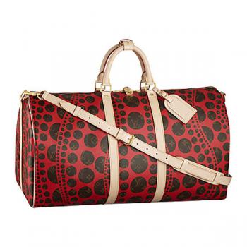 Louis Vuitton Yayoi Kusama M40695 Red Leather Multifunction Bags