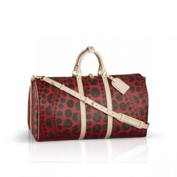 Louis Vuitton Yayoi Kusama M40695 Red Leather Multifunction Bags