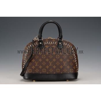 Louis Vuitton Monogram Canvas Studded Alma PM 18926685