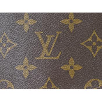 Louis Vuitton Monogram Canvas M51147 Brown Cow Leather Small Bag