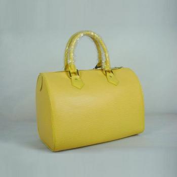 Louis Vuitton EPI Leather M41526 Yellow HandBags Ladies