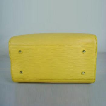 Louis Vuitton EPI Leather M41526 Yellow HandBags Ladies